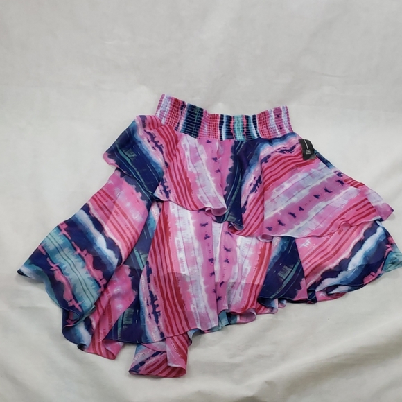 INC Skirt Size XLarge Midi Silhouette Ruffles - Picture 2 of 5